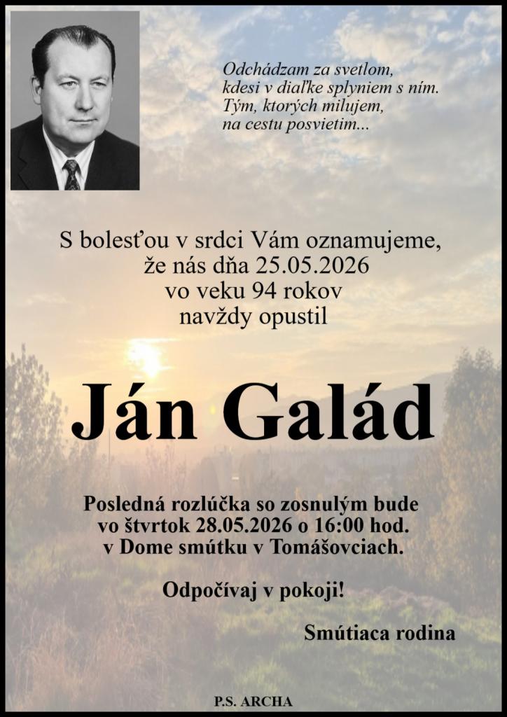 Smutocne_oznamenie_Jan_Galad